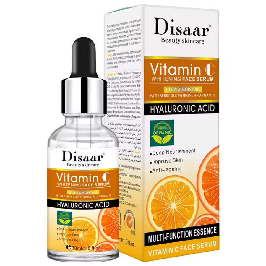Disaar Vitamin C Whitening Face Serum Multi-Function Essence 30ml