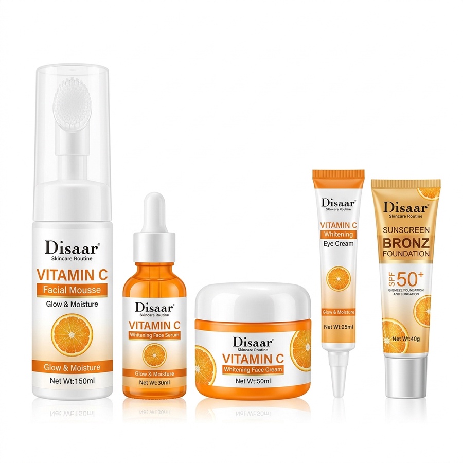 Disaar Vitamin C Complete Routine Bundle (5-Piece Full Set)