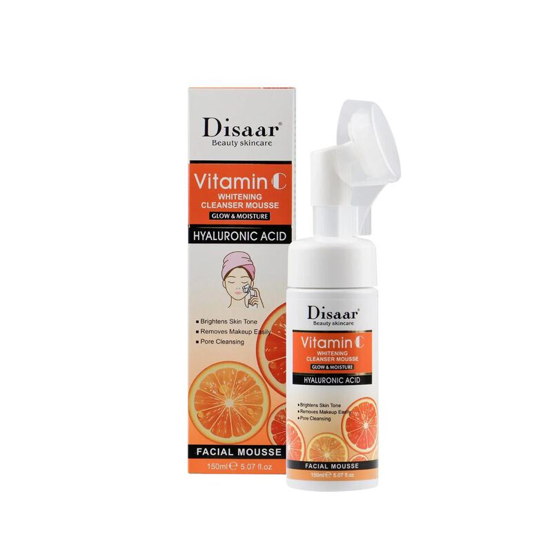 Disaar Vitamin C Night Routine Bundle (Mousse + Face Oil + Eye Cream)