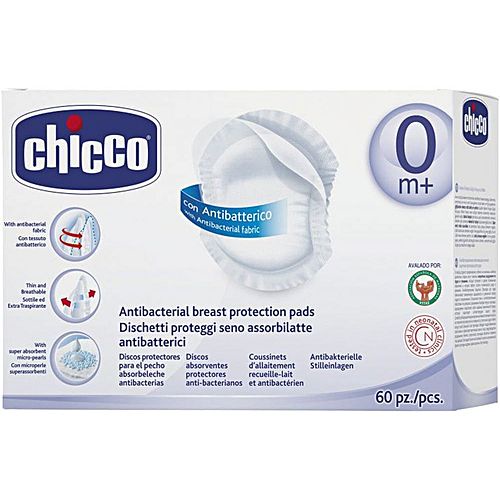 Chicco Antibacterial Breast Pads - 30pcs