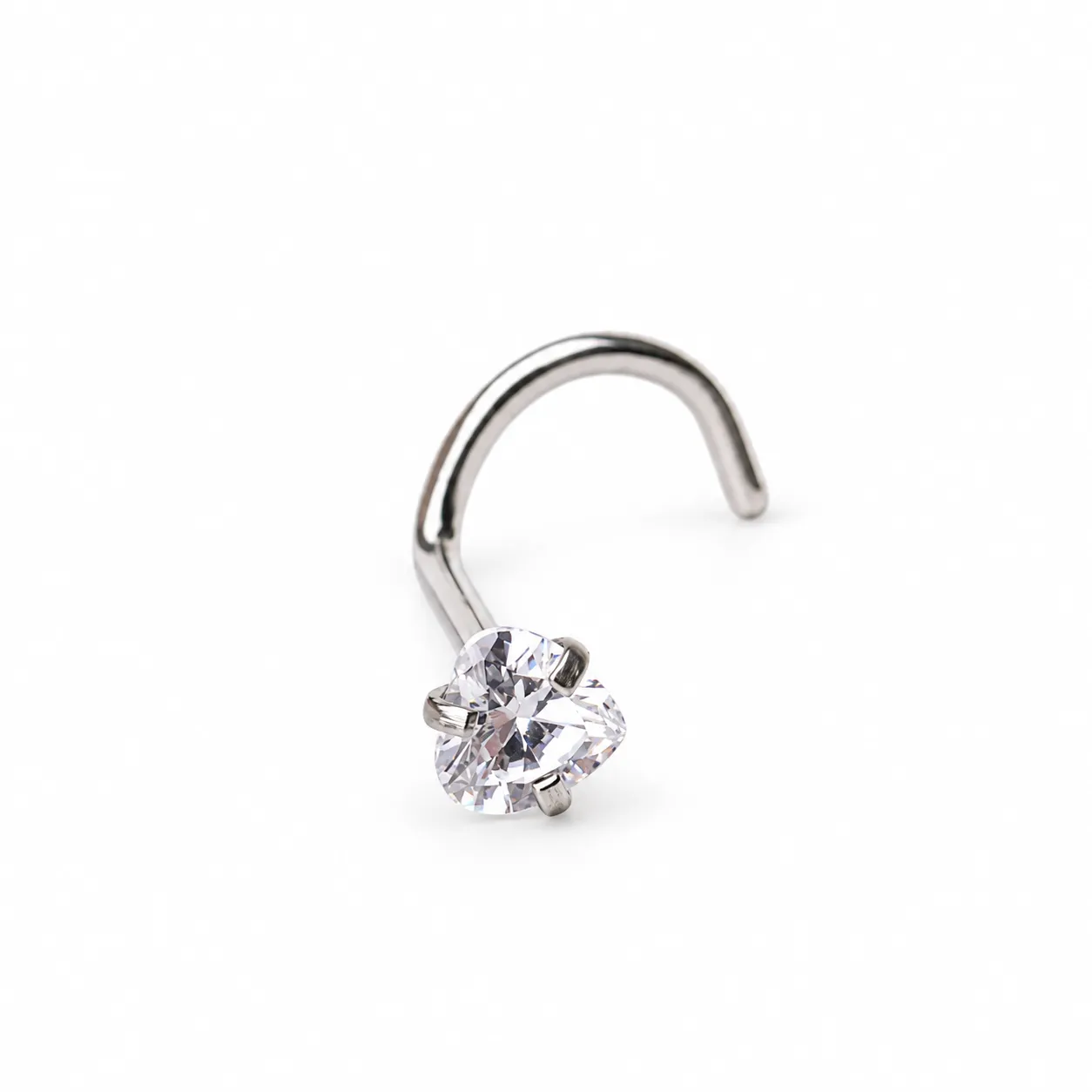 U-Shape Zirconia Heart