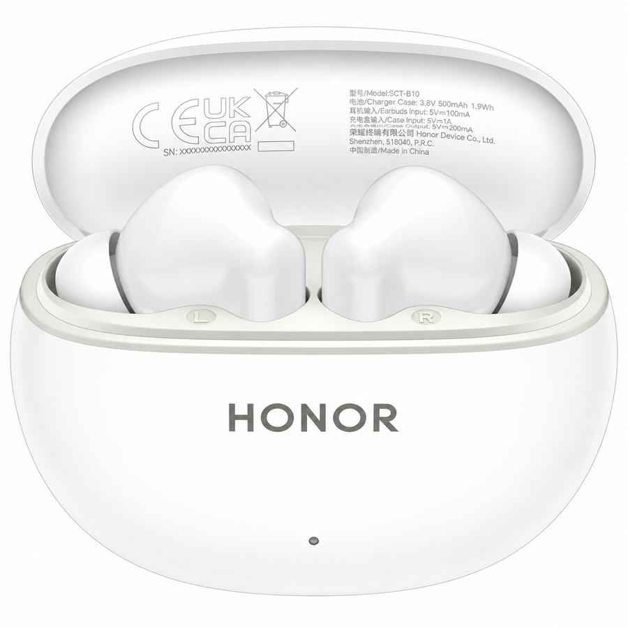 سماعات HONOR Earbuds X10 Lite بعزل ضوضاء ANC حتى 42dB وبطارية 45 ساعة