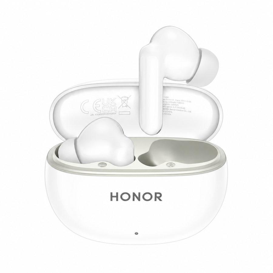 سماعات HONOR Earbuds X10 Lite بعزل ضوضاء ANC حتى 42dB وبطارية 45 ساعة