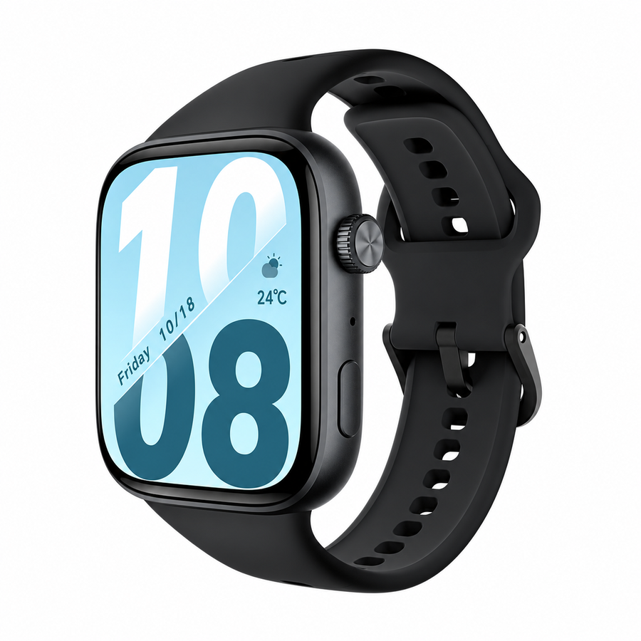 ساعة HONOR Watch X5i بشاشة AMOLED ‏1.97 بوصة ومكالمات Bluetooth وبطارية 21 يوم