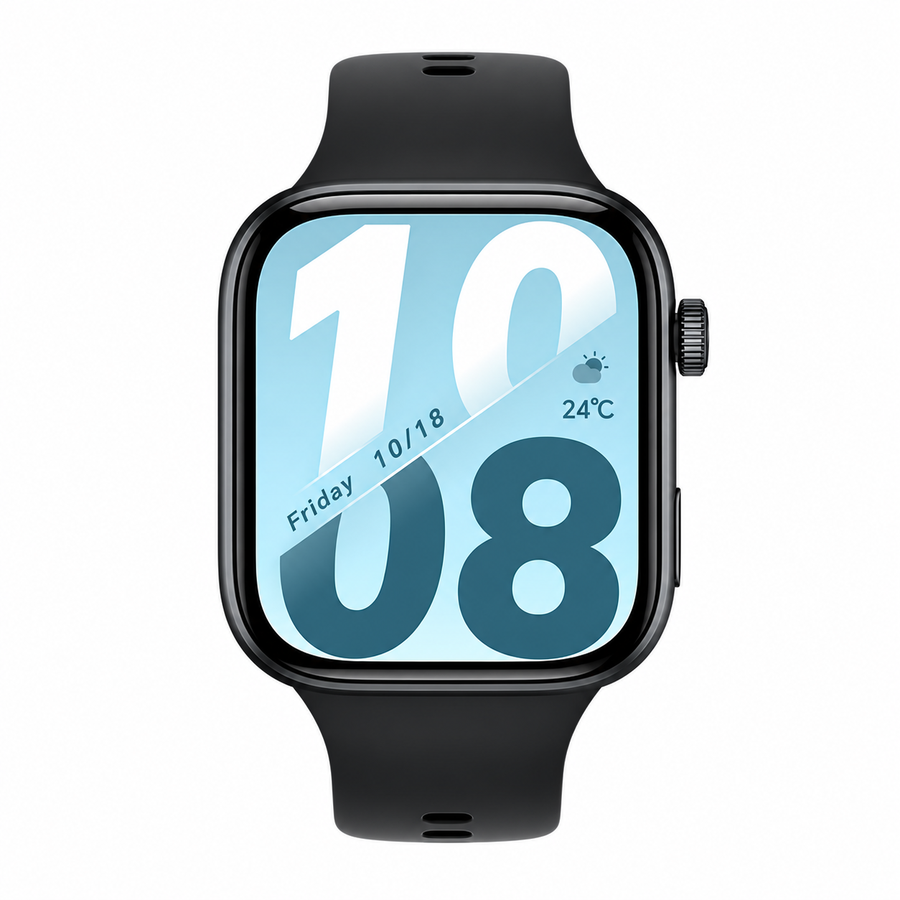 ساعة HONOR Watch X5i بشاشة AMOLED ‏1.97 بوصة ومكالمات Bluetooth وبطارية 21 يوم