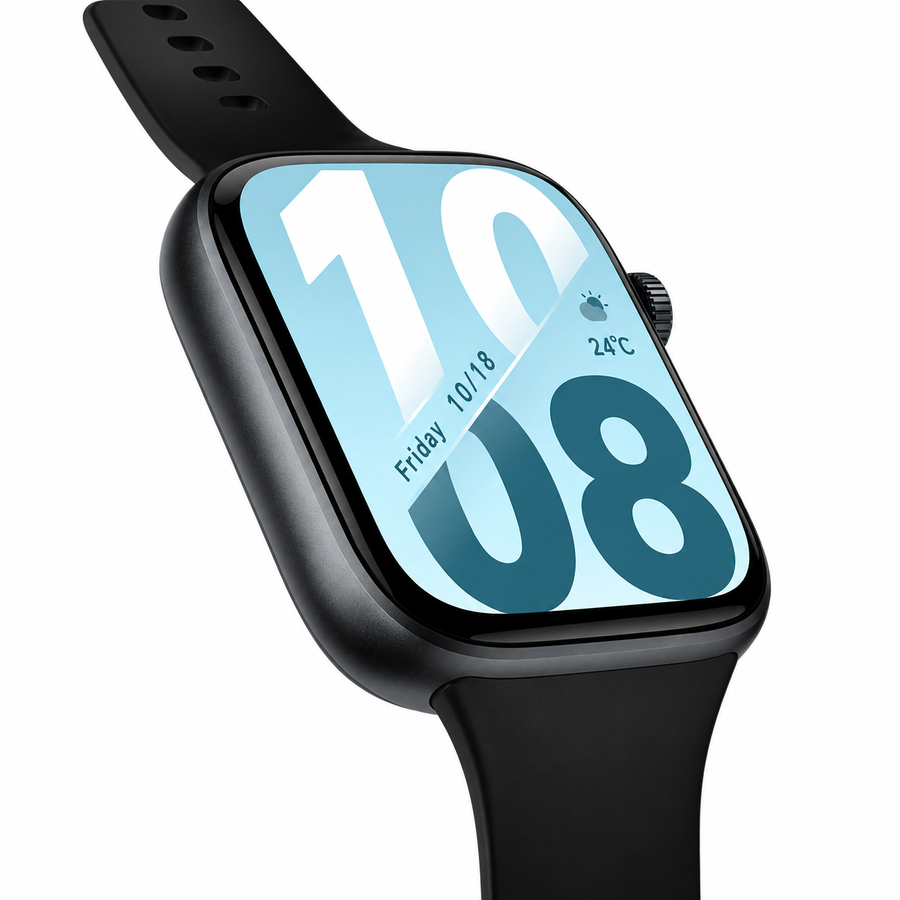ساعة HONOR Watch X5i بشاشة AMOLED ‏1.97 بوصة ومكالمات Bluetooth وبطارية 21 يوم