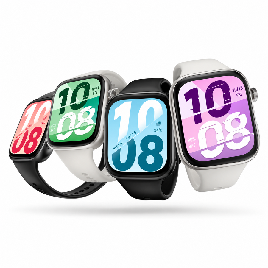 ساعة HONOR Watch X5i بشاشة AMOLED ‏1.97 بوصة ومكالمات Bluetooth وبطارية 21 يوم