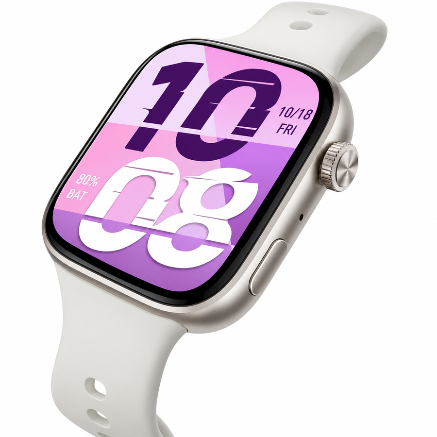 ساعة HONOR Watch X5i بشاشة AMOLED ‏1.97 بوصة ومكالمات Bluetooth وبطارية 21 يوم