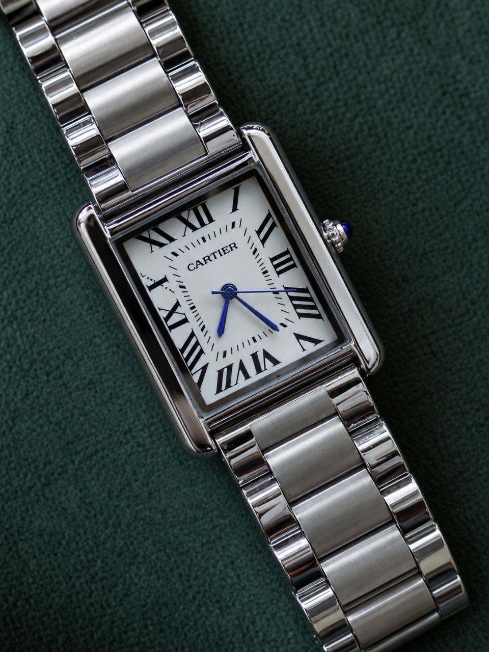 Silver Cartier Watch