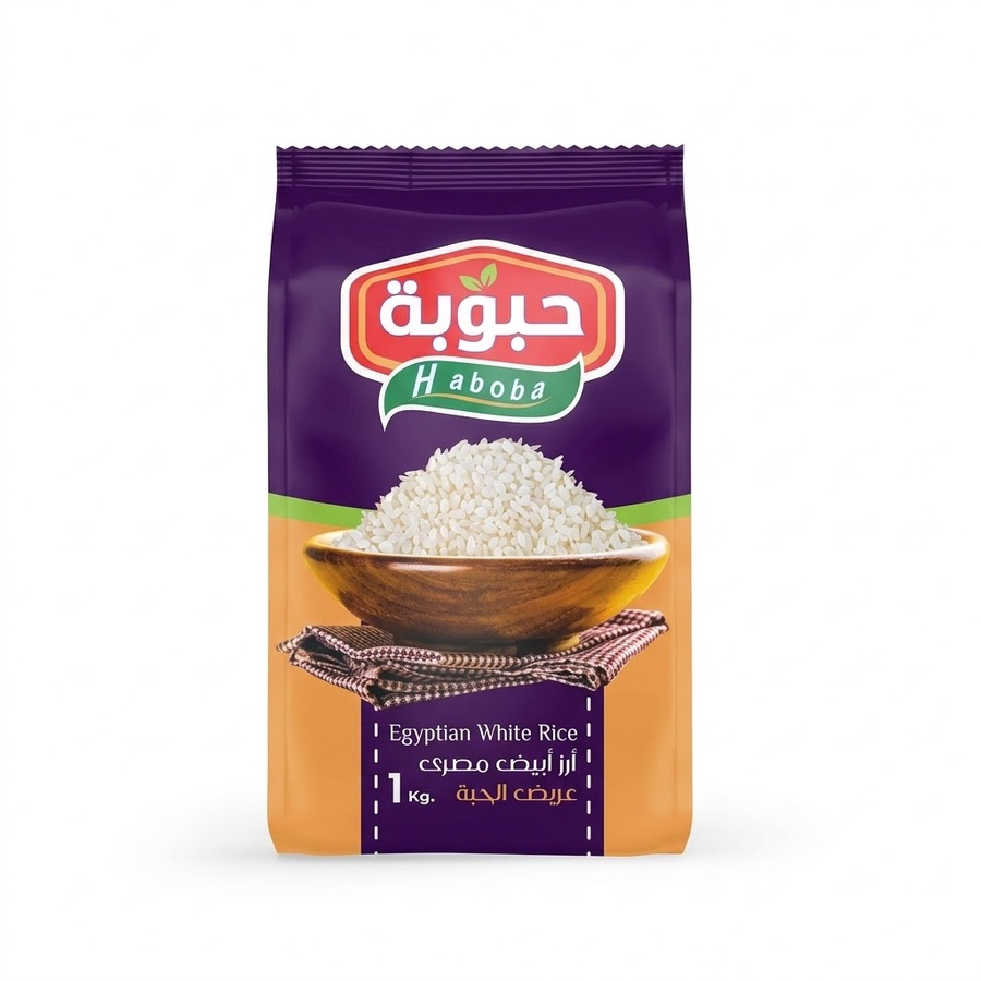 حبوبة أرز حبة عريضة - 1 كجم
