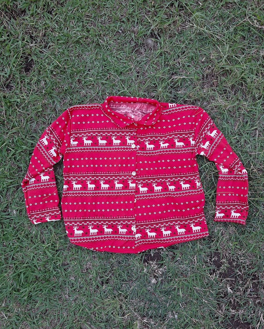 Christmas Pajama Fleece-Lined Set