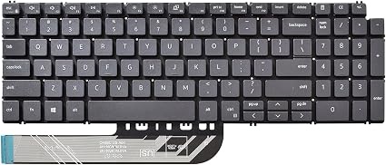  Keyboard Compatible with Dell Inspiron 15 5501 5502 5508 5584 5590 5593 5594 5598.Inspiron 15 3501 3502 3505.Inspiron 15 7000 7590 7591 7791 Latitude 3510 US Layout No Backlit