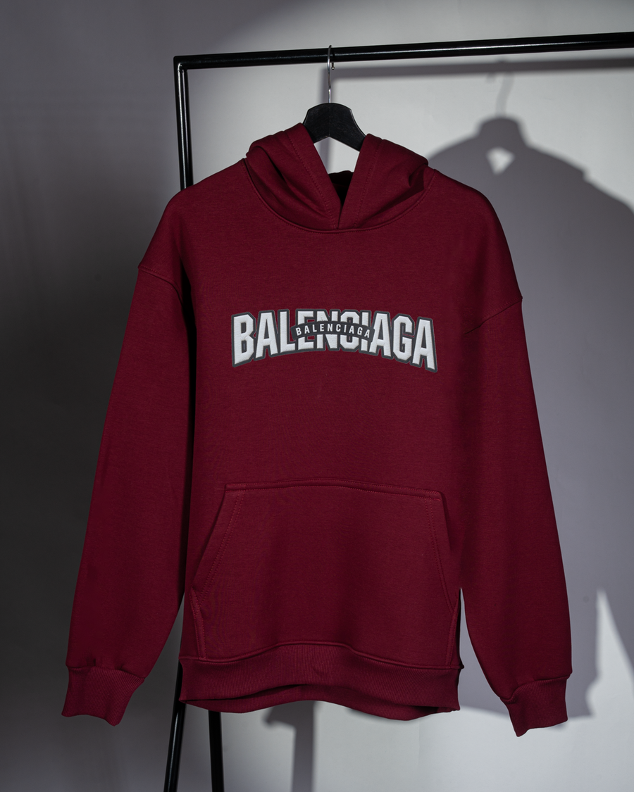 هودي أوفر سايز BALENCIAGA SI14 قطن 100% للجنسين