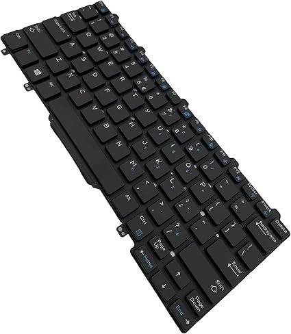 DELL Laptop Keyboard for DELL Latitude 7350 5290 E5250 5270 E7270 E7250 7270 US Layout Backlit