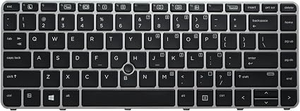 HP Laptop Keyboard for HP EliteBook 745 G3,840 G3.with Backlit US