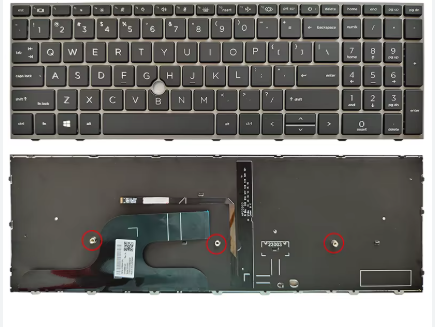 HP Keyboard for HP ZBOOK Fury 15 G7 G8 L12764-001 L97968-001 M17095-001 L97967-001 M17094-001 9Z.NHNBC.001 NSK-X00BC PK132WW1B00 LK132WW1A00 NSK-X01BC US Layout