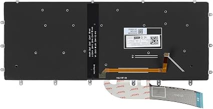 Dell laptop Keyboard for Dell XPS 15 9570 9560 9550 P56F, Precision 5510 5520