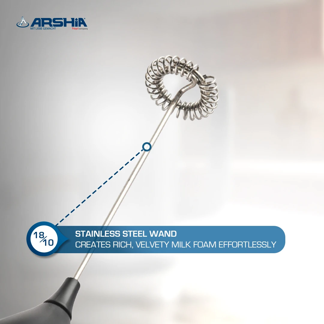 Arshia Rechargeable Milk Frother AND HAND MIXER