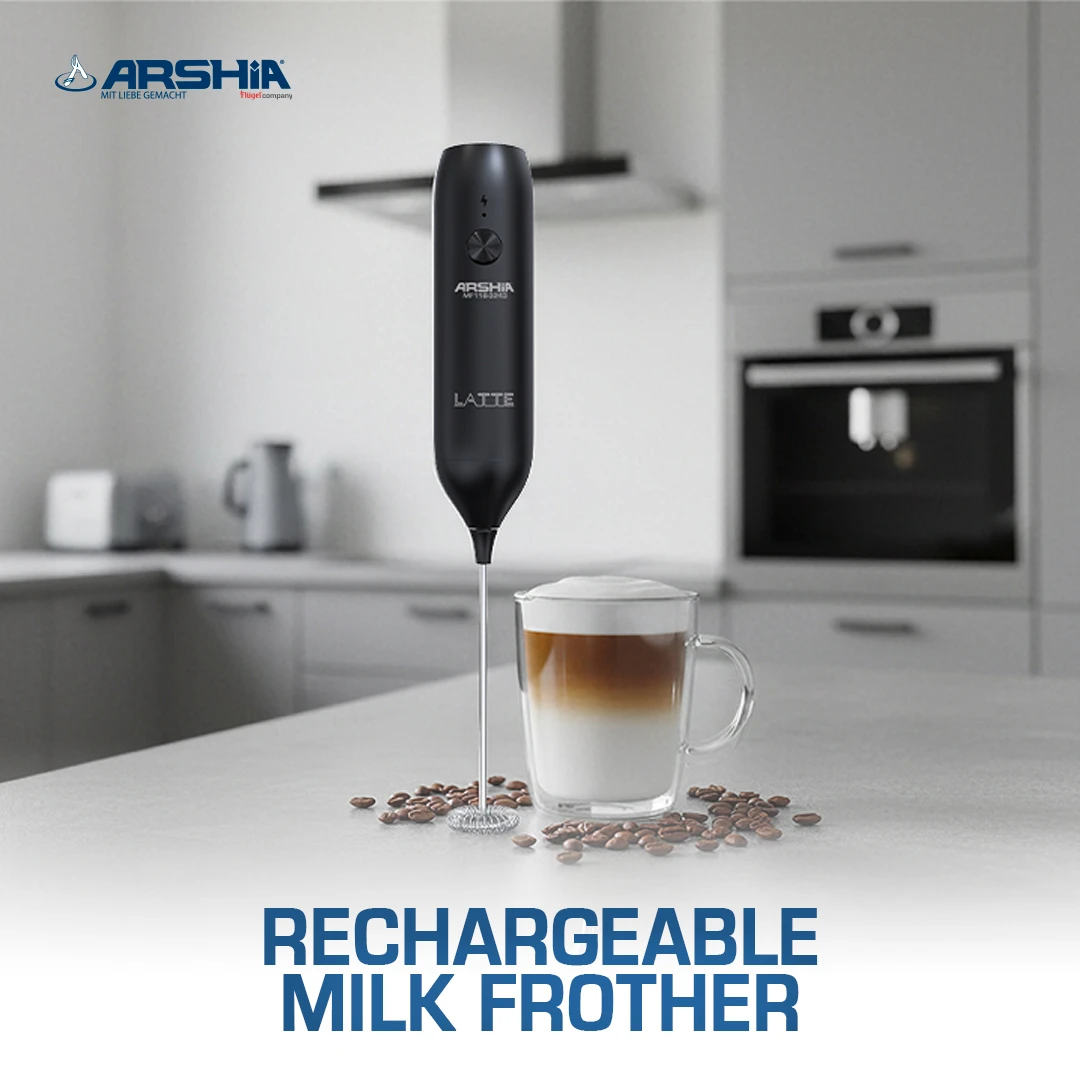 Arshia Rechargeable Milk Frother AND HAND MIXER