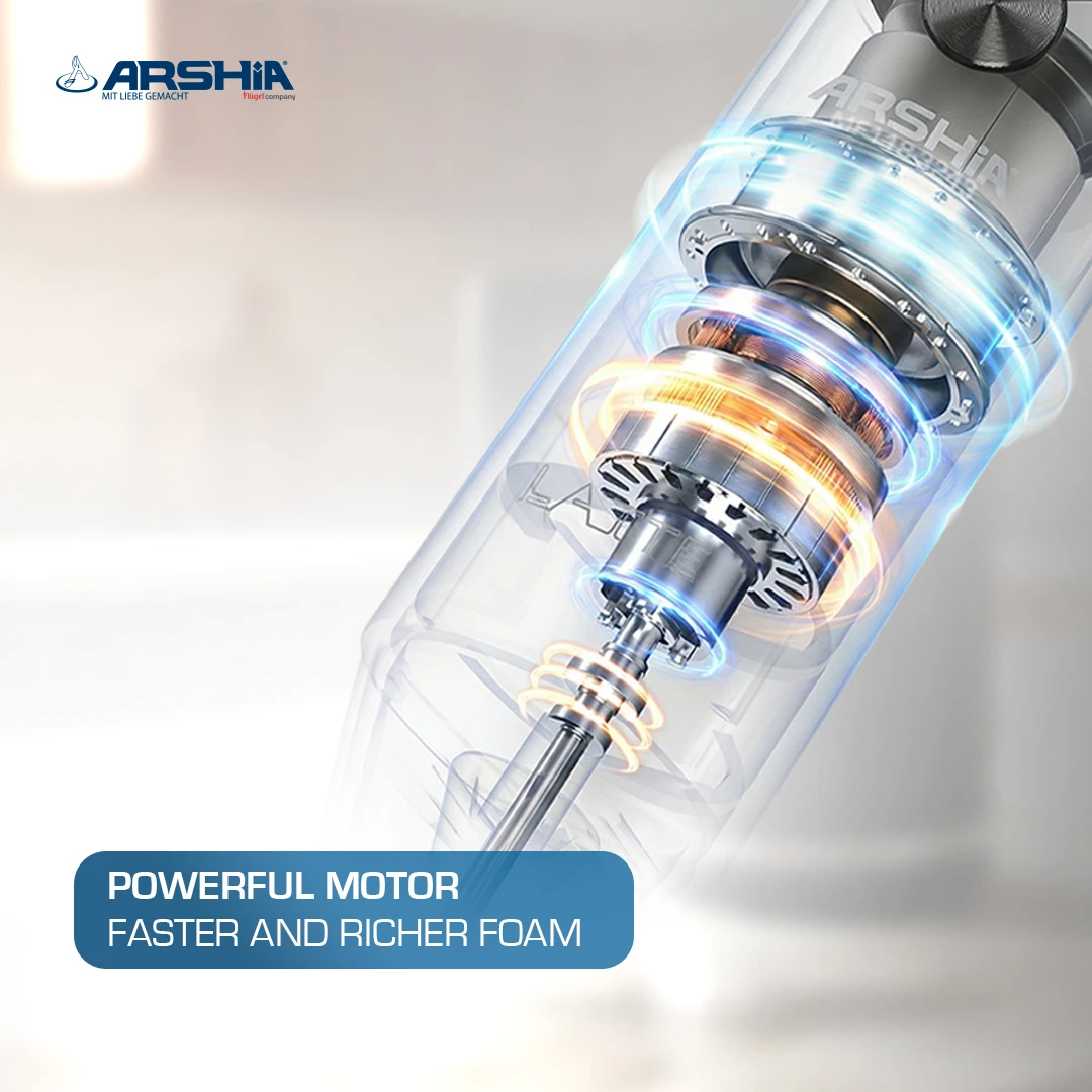 Arshia Rechargeable Milk Frother AND HAND MIXER