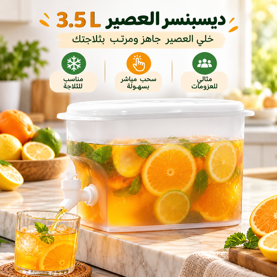 ديسبنسر العصير الذكي 3.5 لتر