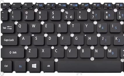 Acer Laptop Keyboard for Acer Swift 3 SF31441 SF31452 53 55 SF31452G SF31453G SF31455G Black US Layout