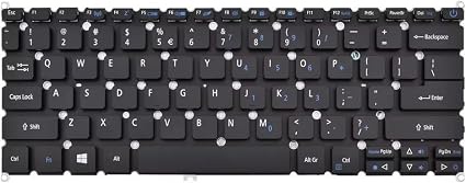 Acer Laptop Keyboard for Acer Swift 3 SF31441 SF31452 53 55 SF31452G SF31453G SF31455G Black US Layout