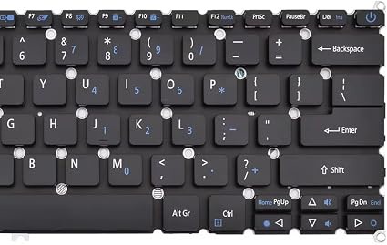 Acer Laptop Keyboard for Acer Swift 3 SF31441 SF31452 53 55 SF31452G SF31453G SF31455G Black US Layout