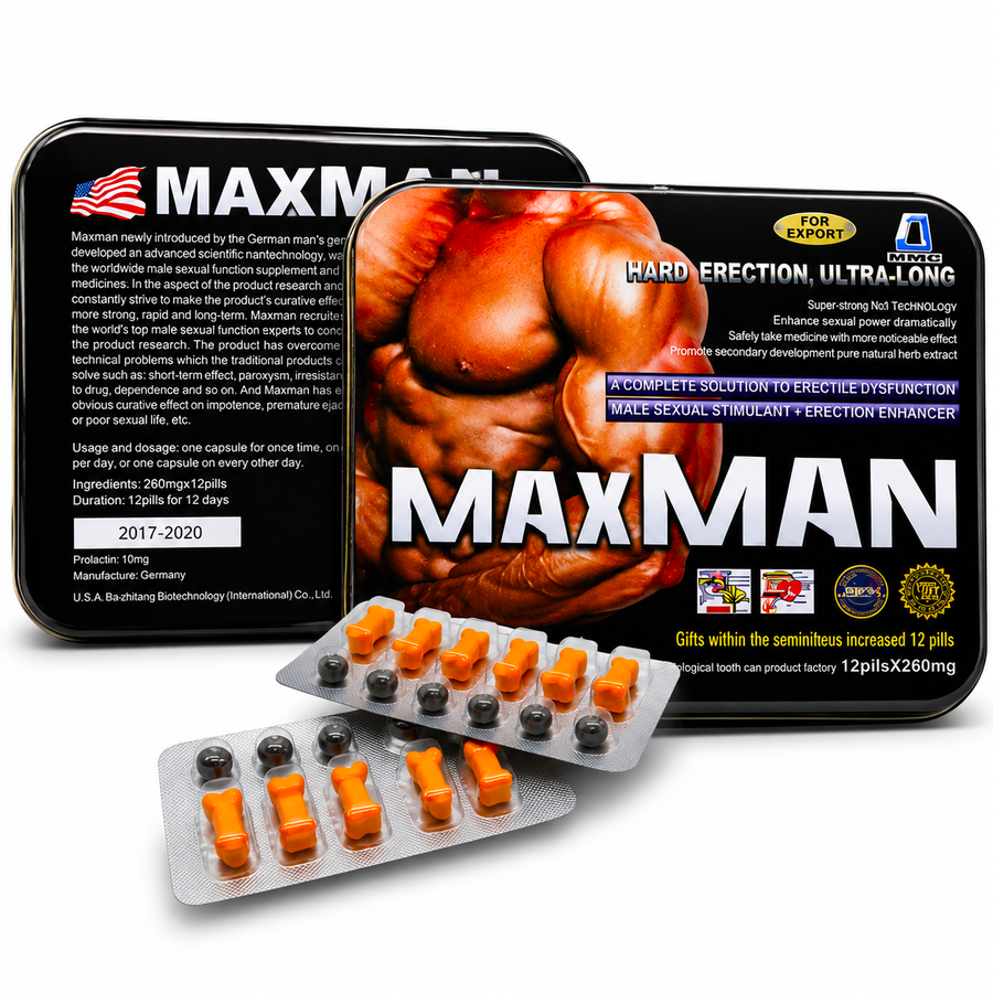 حبوب ماكس مان 24 حبة Maxman