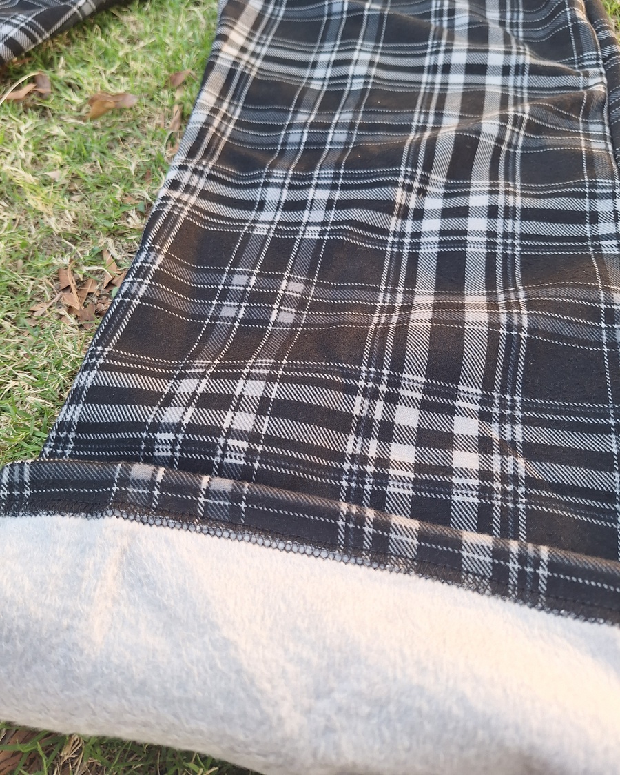 Plaid Heritage Fur-Lined Winter Trousers 