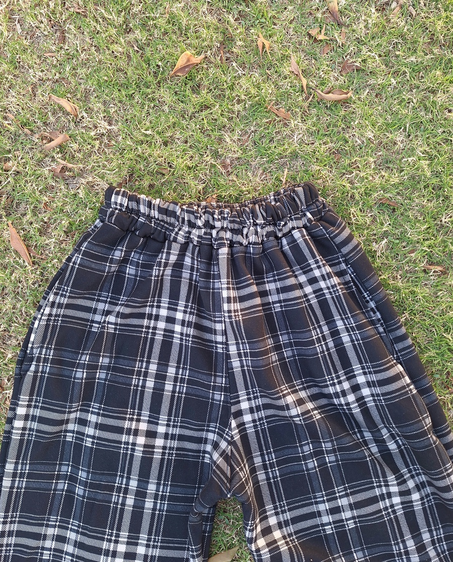Plaid Heritage Fur-Lined Winter Trousers 