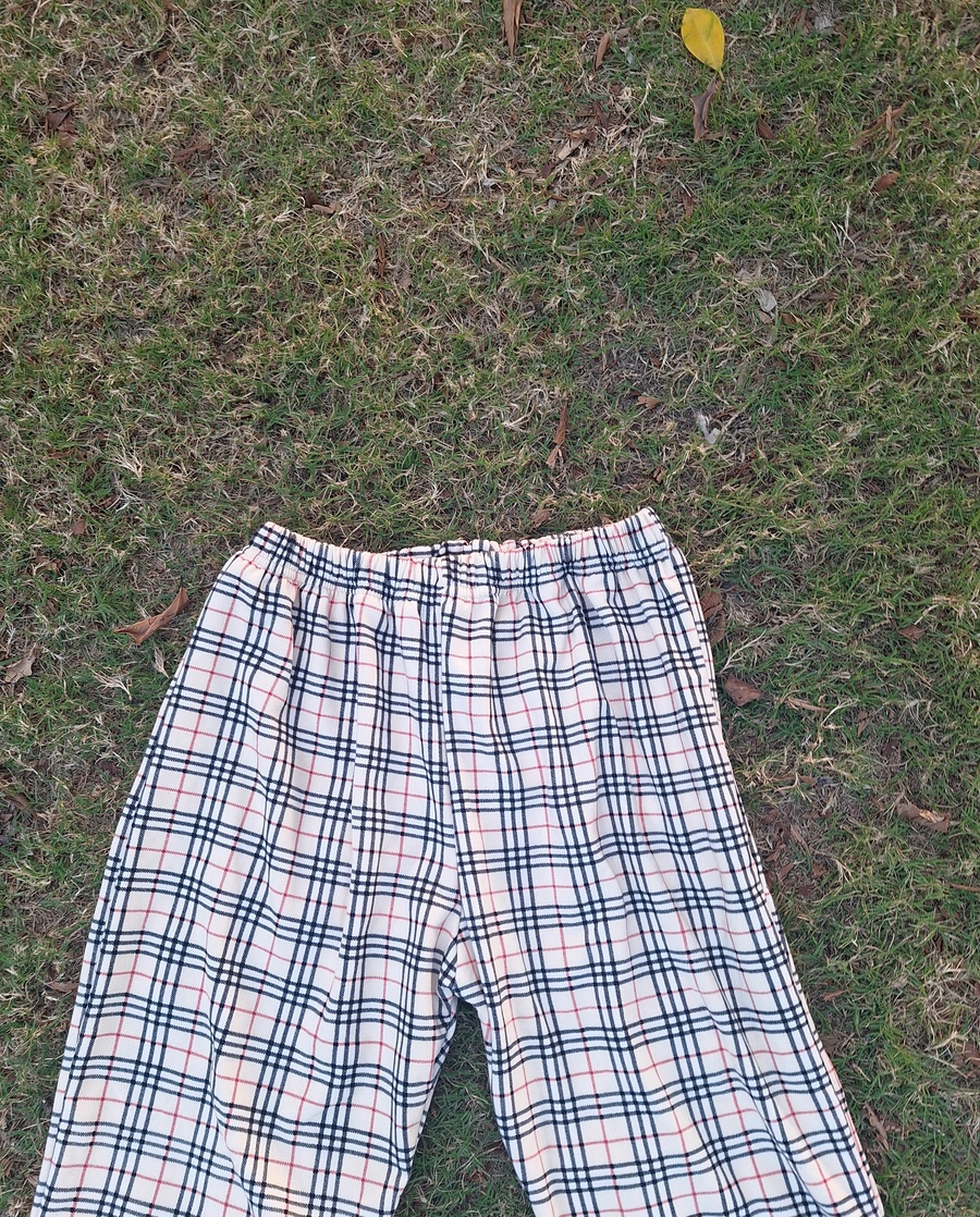 Heritage Teddy & Plaid Luxury Fleece-Lined Pajama Set