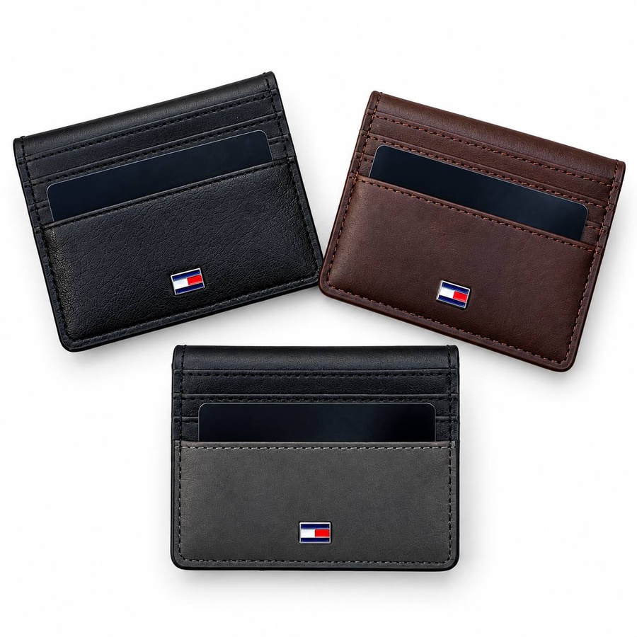  Tommy Hilfiger Men Leather Wallet