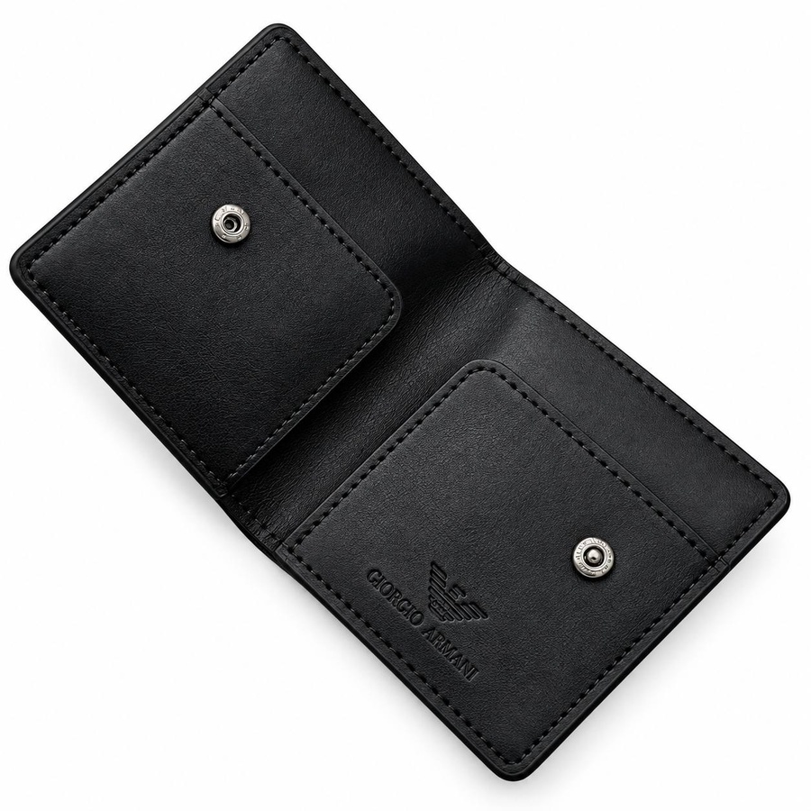  Giorgio Armani Men Leather Wallet
