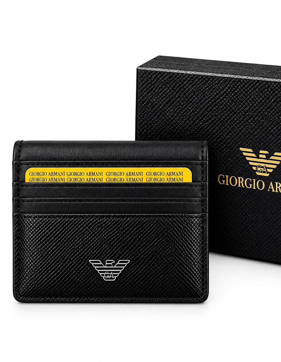  Giorgio Armani Men Leather Wallet