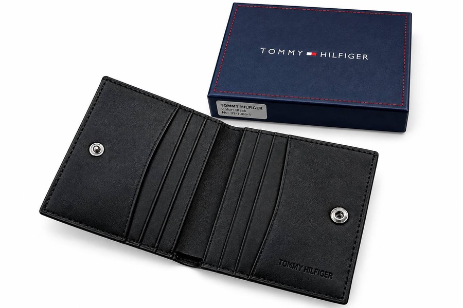  Tommy Hilfiger Men Leather Wallet