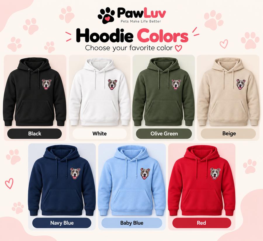 Custom Pet Face Hoodie