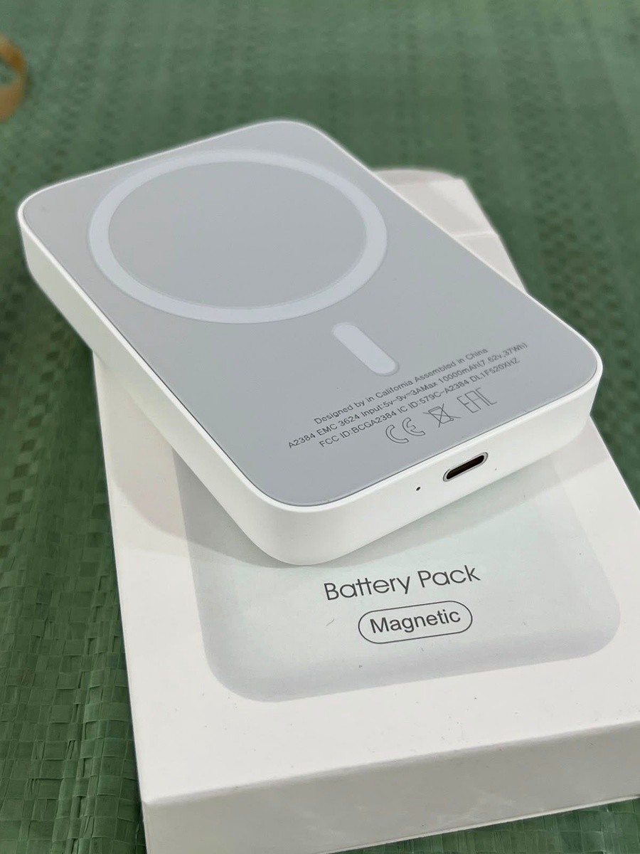 باور بانك مغناطيسي MagSafe 10000mAh للآيفون | شحن لاسلكي
