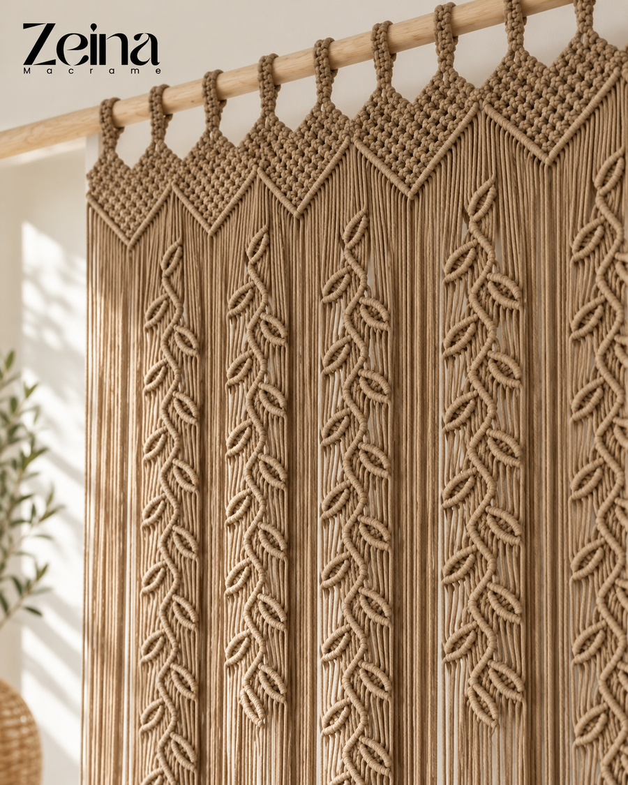 خَميلة | Khamila - ستارة مكرمية