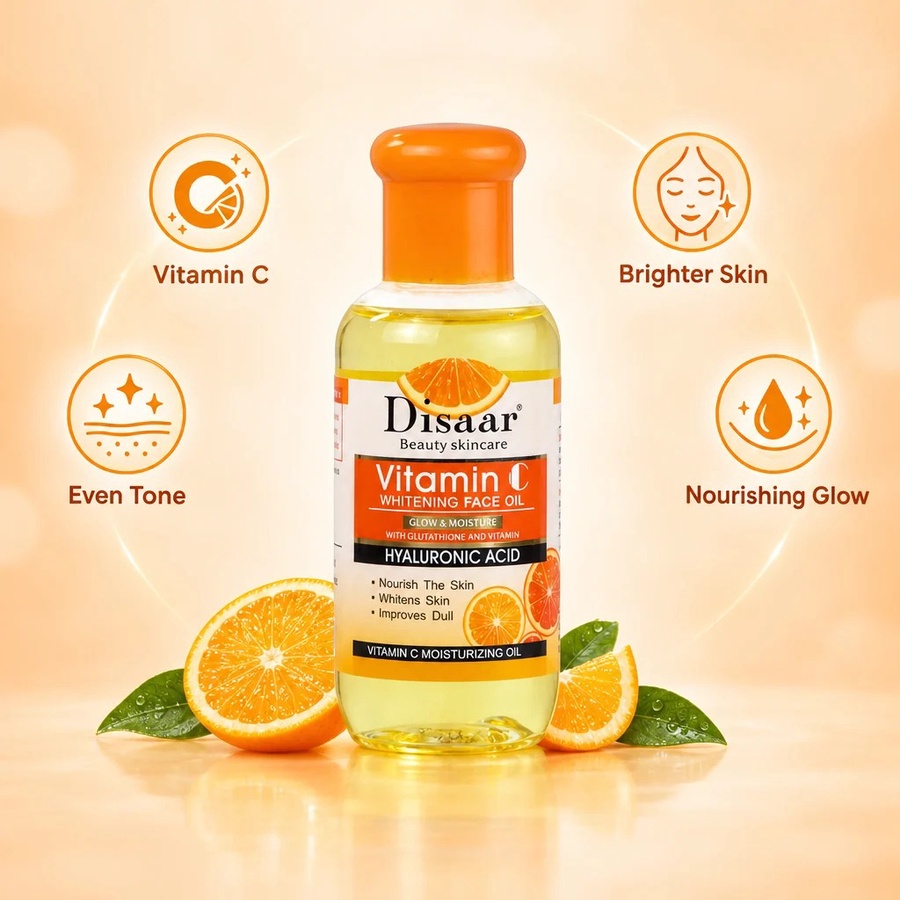 Disaar Vitamin C Whitening Face Oil Hyaluronic Acid 75ml