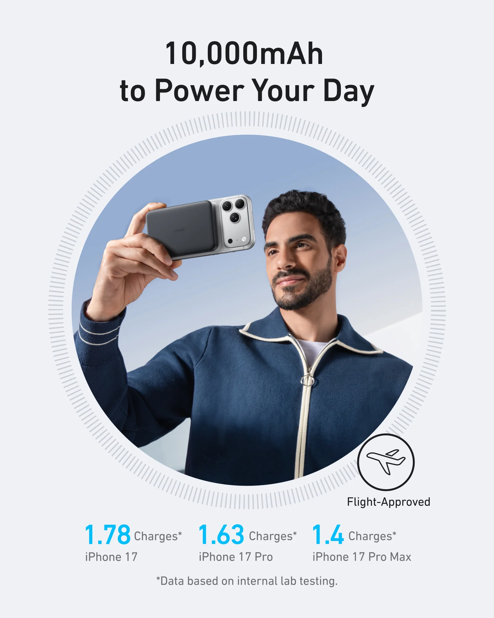 Anker MagGo Power Bank 10K Slim Magnetic Wireless Charger