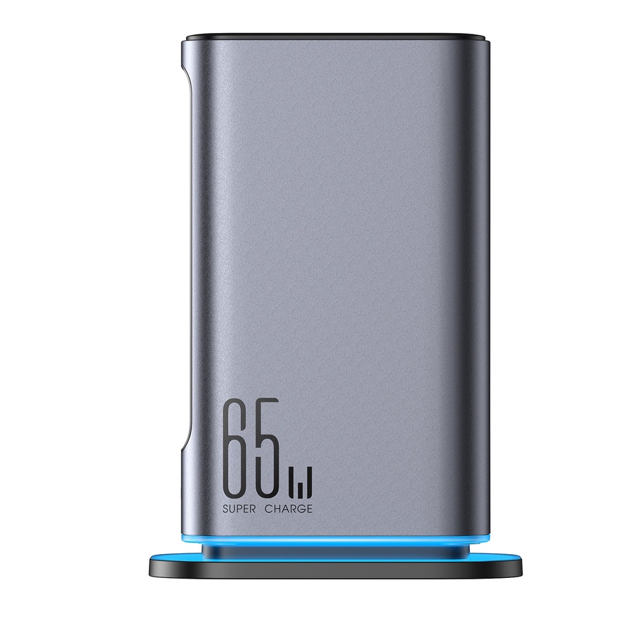شاحن جويروم  متعدد المنافذ بقدرة 65 وات بتقنية جان- Joyroom JR-TCM02 65W GaN Multi-Port Charger Station (ضمان 12 شهر)