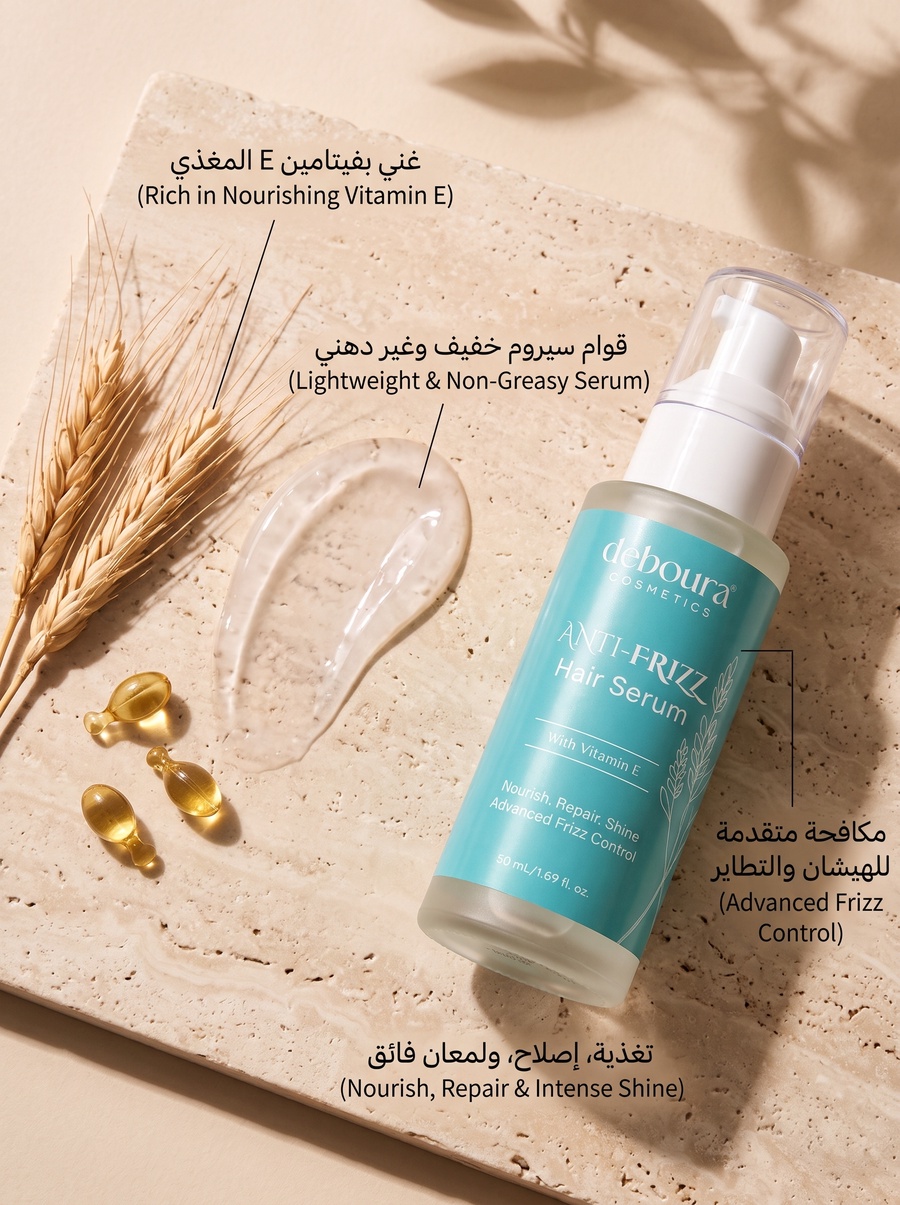 مجموعة الترطيب وعلاج الهيشان والتقصف من ديبورا