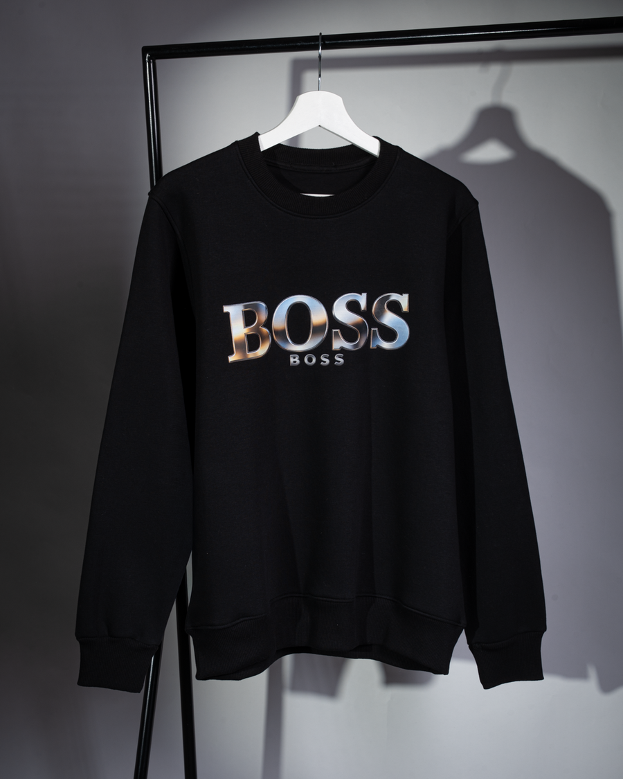 سويت شيرت BOSS Si16 مقاسات كبيرة من 3XL إلى 6XL