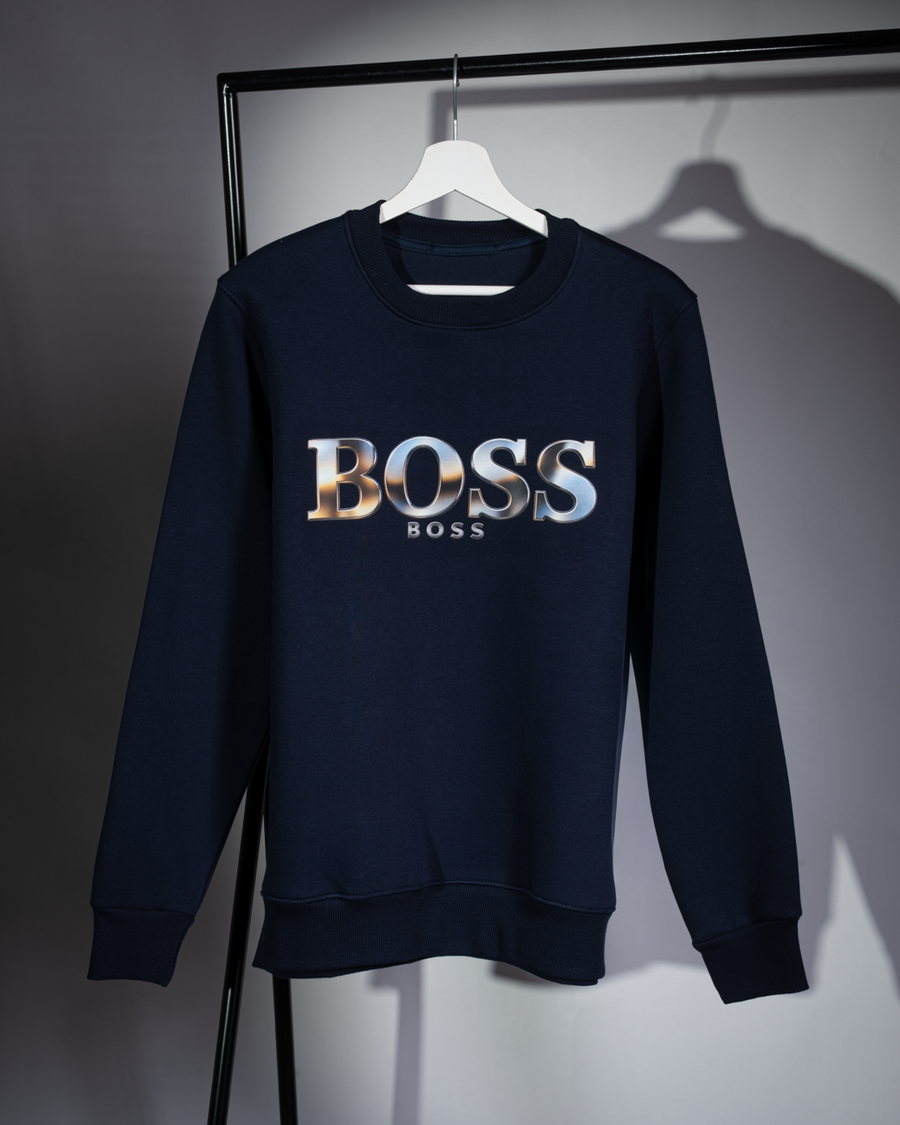 سويت شيرت BOSS Si16 مقاسات كبيرة من 3XL إلى 6XL
