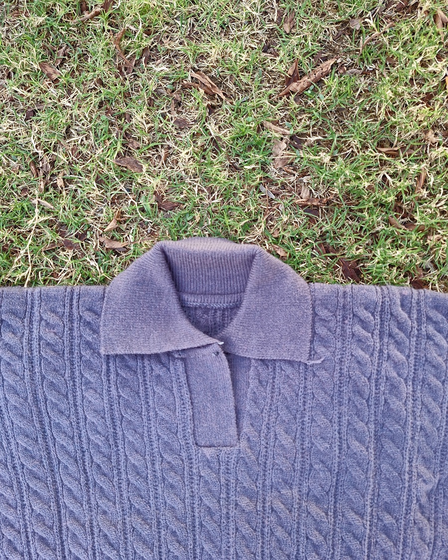 Classic Braided Indy Cable-Knit Sweater