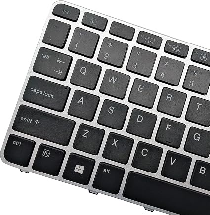 HP Laptop Keyboard for HP EliteBook 755G3 755G4 850G3 850G4 and Zbook 15U G3 US Keyboard Silver Frame Backlit