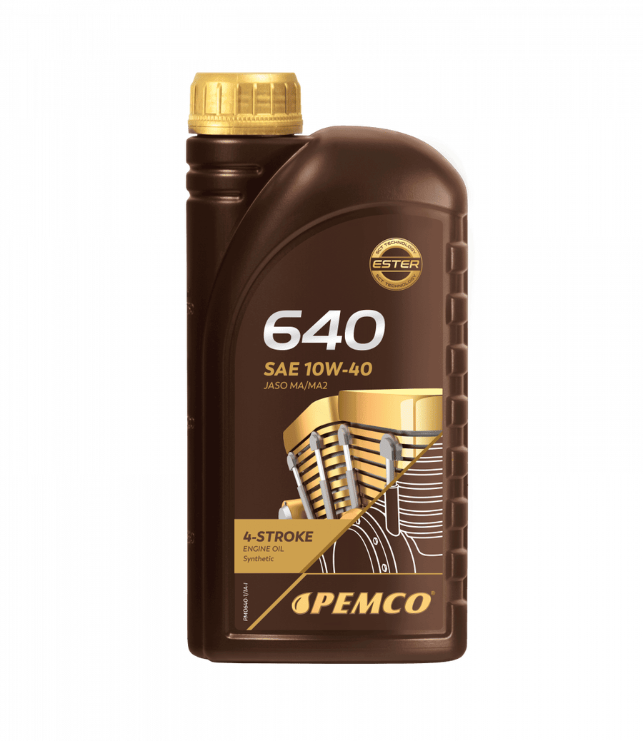 زيت محركات دراجات نارية – PEMCO 640 10W-40