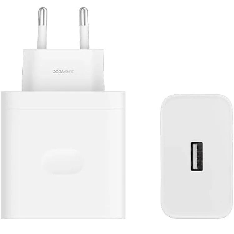 أدابتور شحن أوبو سوبرفوك SuperVOOC سريع بقدرة 80 وات (بدون كابل)