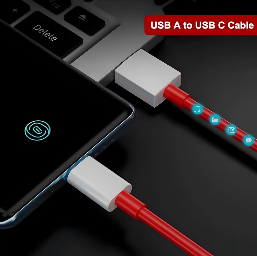 OnePlus SUPERVOOC USB-A to USB-C Fast Charging Cable